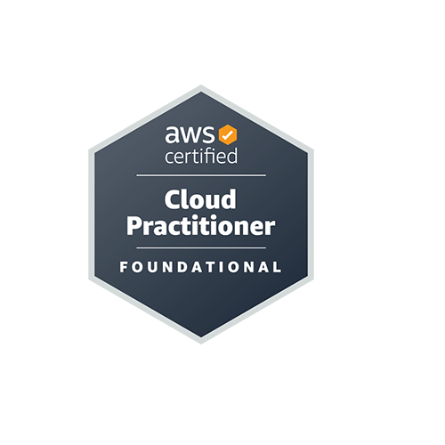 Badge AWS Certified Cloud Practitioner